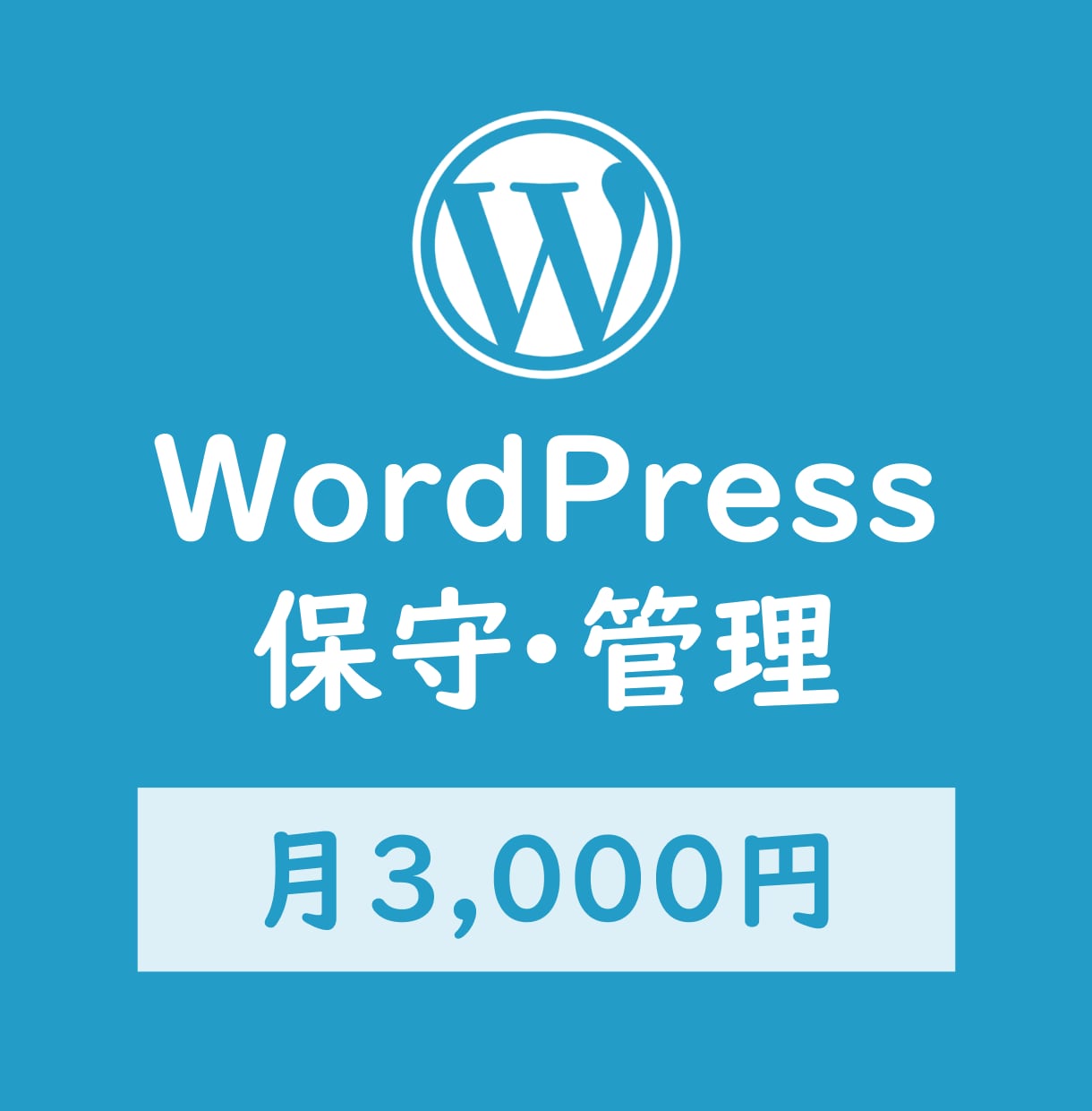 Wordpressサイトの保守・管理を提供します ワードプレスの更新・バックアップ・メンテナンス イメージ1