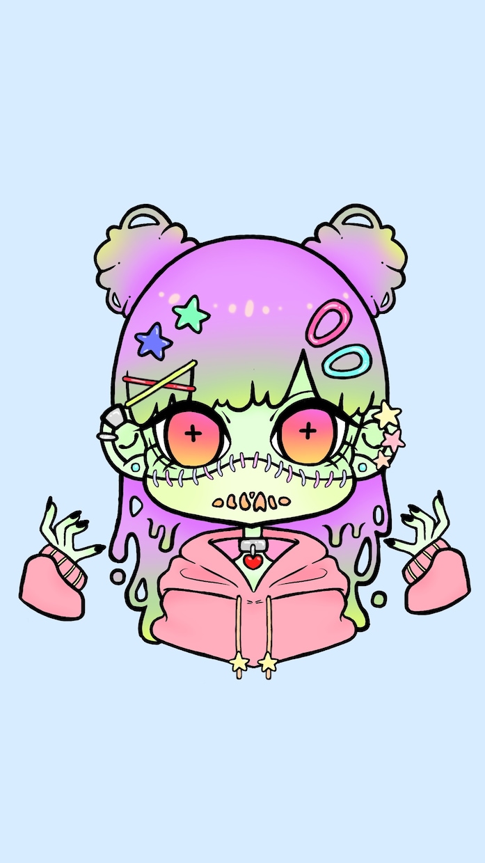 グロかわポップなイラストを描きます ちょっとしたイメージやお題からでも作成可能！ イメージ8