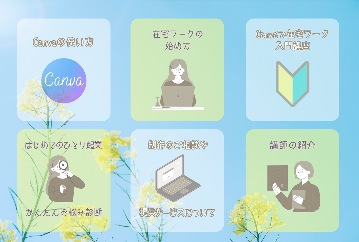 おしゃれなLINEリッチメニューを作成いたします 丁寧にヒアリングし、理想に近いリッチメニューをお届けします イメージ7