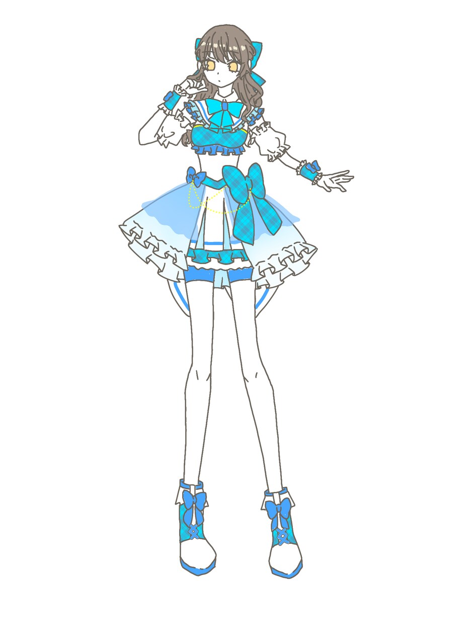 衣装デザイン書きます 女の子の衣装デザインならおまかせください！ イメージ1