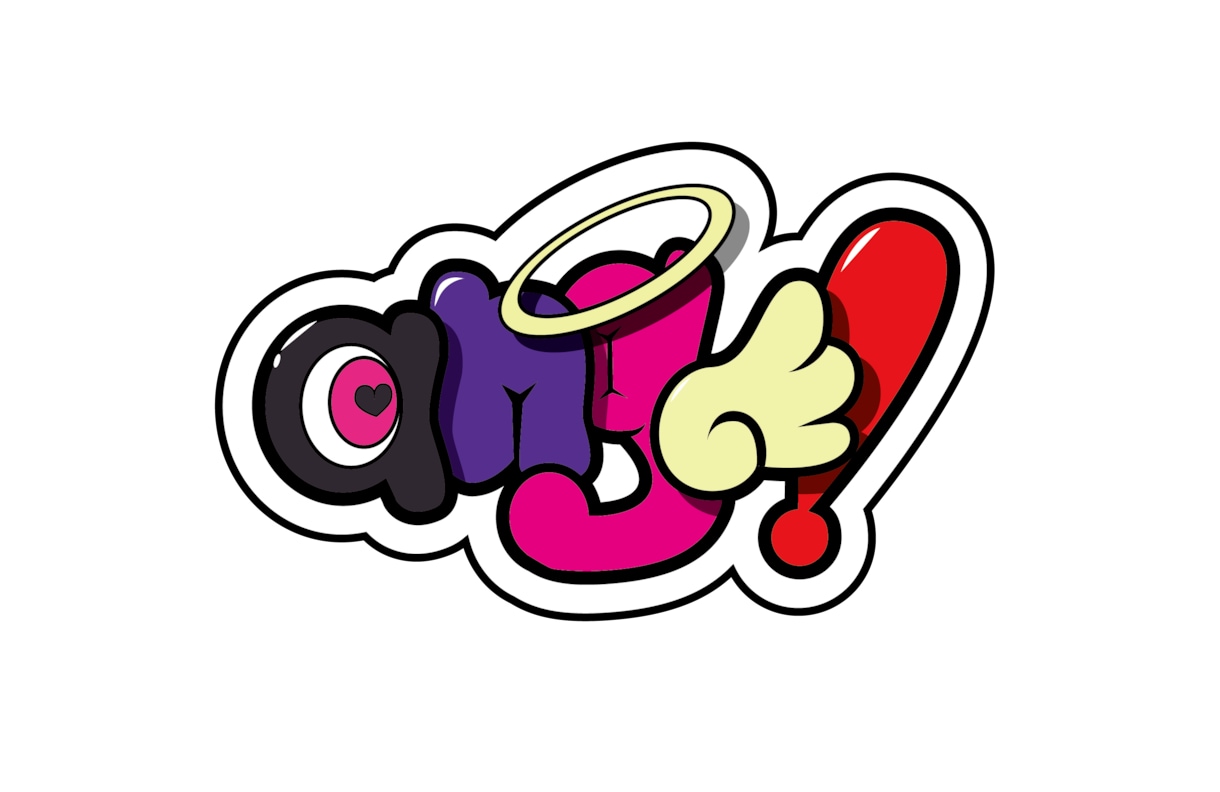 目を引くグラフィティロゴを作成します キュートでポップな目を引くグラフィティロゴを求めている方へ イメージ1