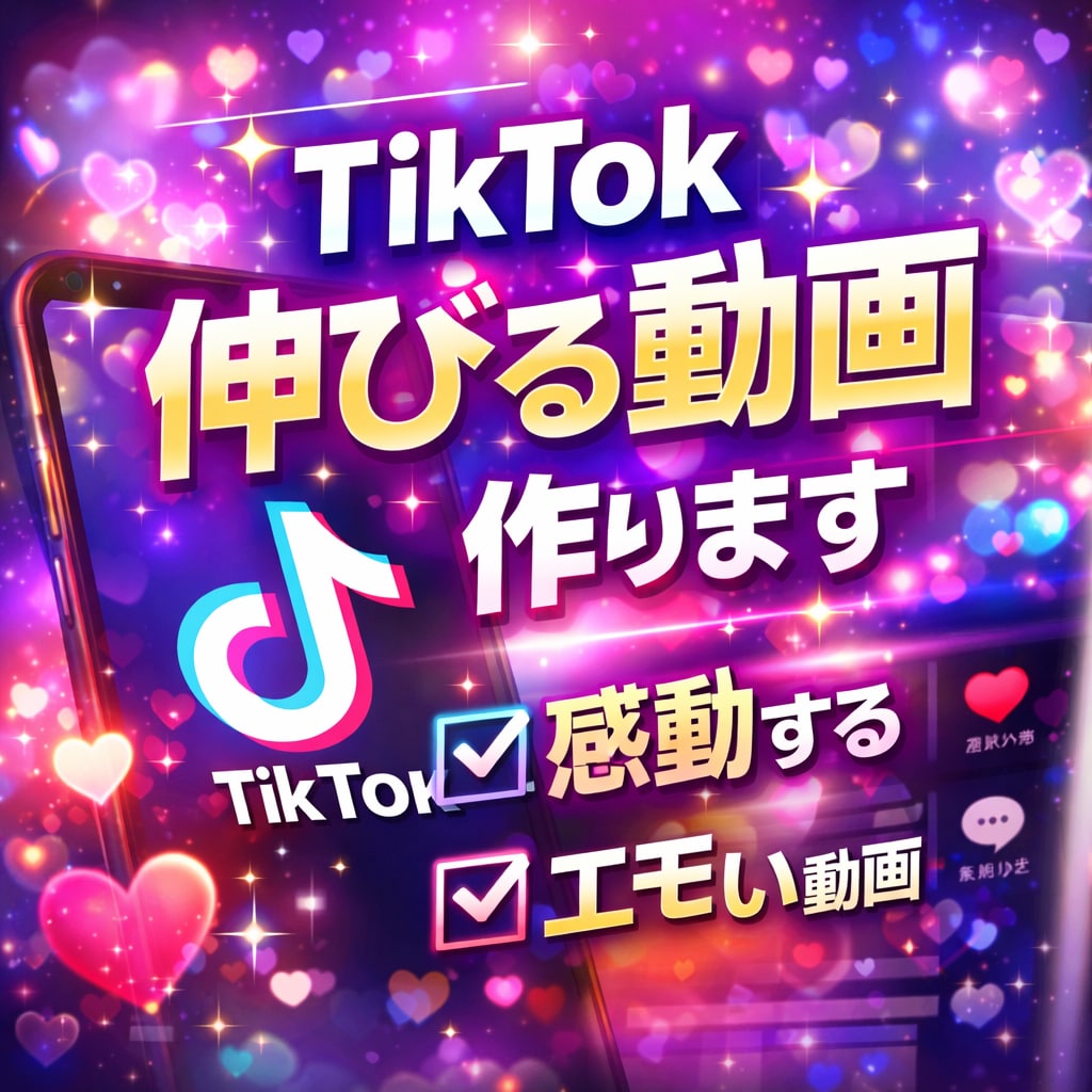TikTokで伸びる動画編集します エモい世界観を得意とする楽曲制作・MV制作・動画編集者です。 イメージ1