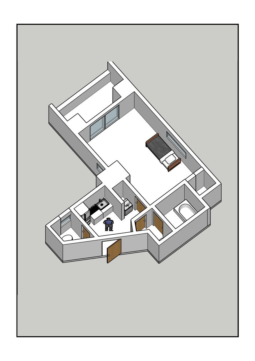 あなたのお部屋（不動産）の物語（漫画）を製作します 間取り図から始まる漫画で御社の物件をアピールできます！ イメージ2