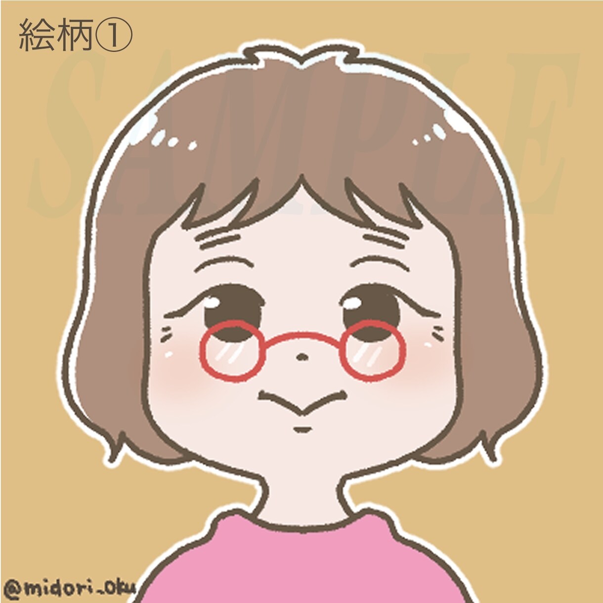 デフォルメタッチの可愛い似顔絵を描きます 自分だけのSNSアイコンで目立っちゃおう♪ イメージ3