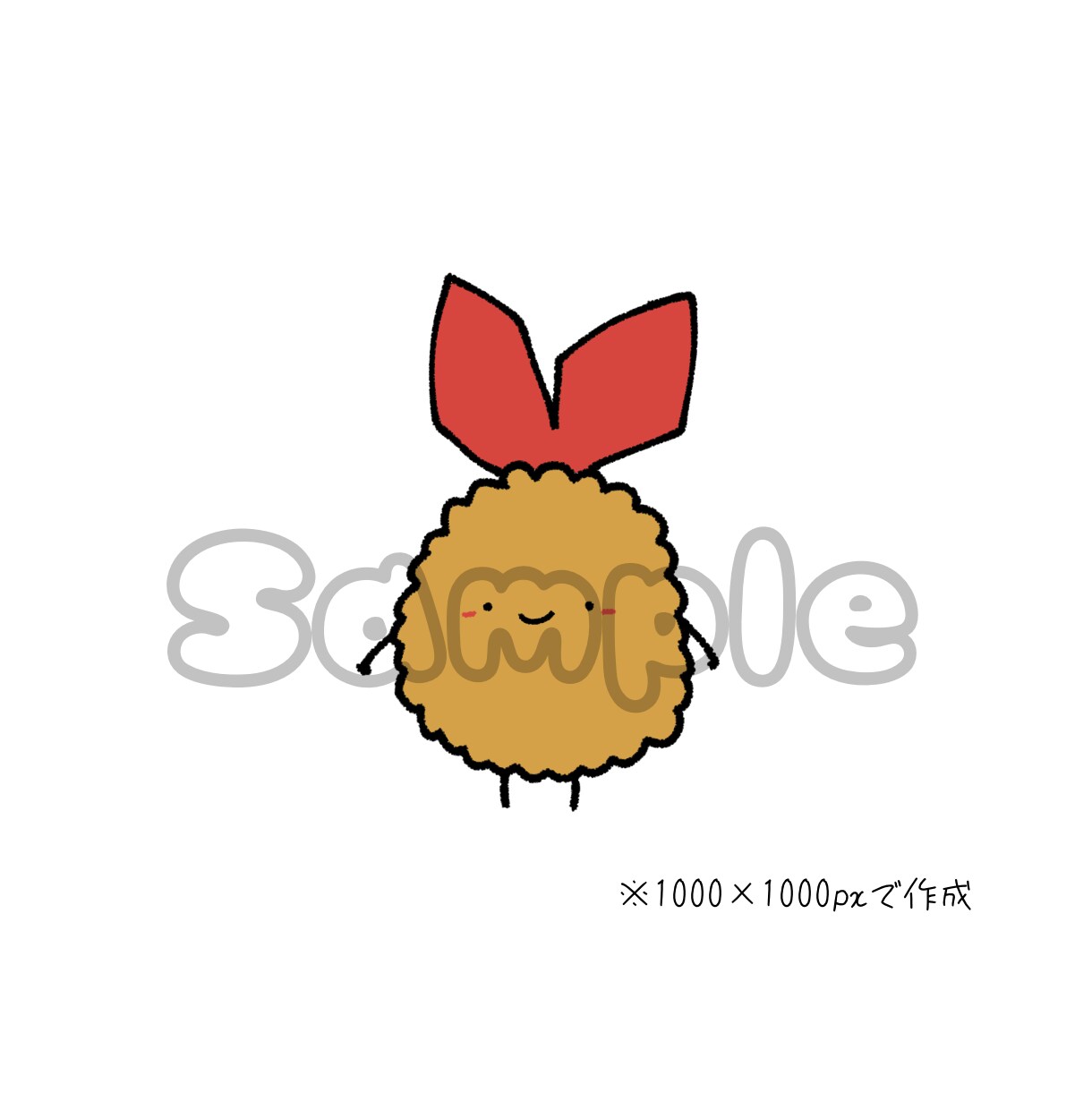 ゆる〜いイラスト制作します 商用利用可能！SNSアイコンやグッズなどにどうぞ イメージ5