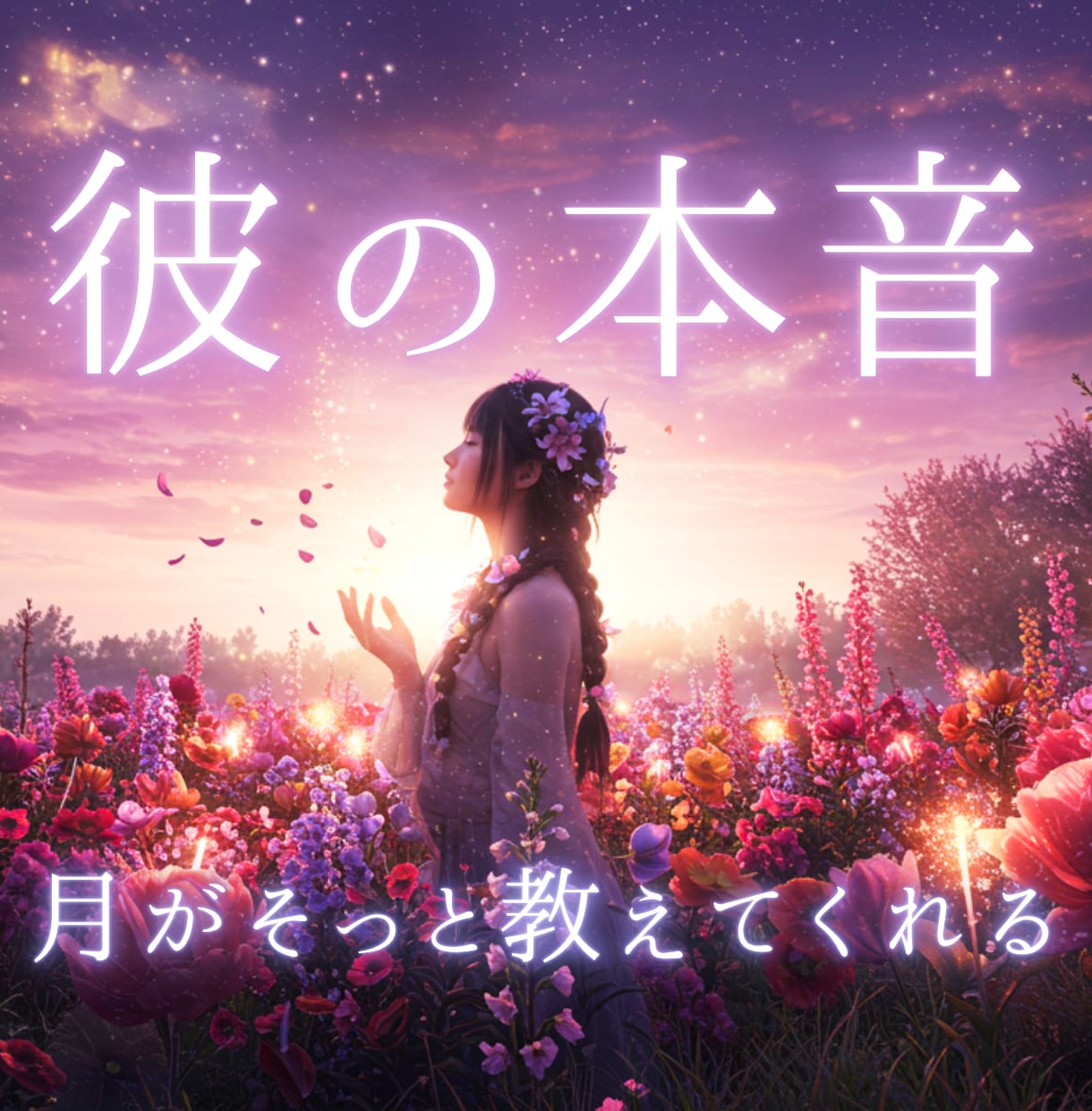 彼の気持ちと本音、霊感タロットで静かに読み解きます 月明かりのように、そっと心に寄り添う鑑定 イメージ1