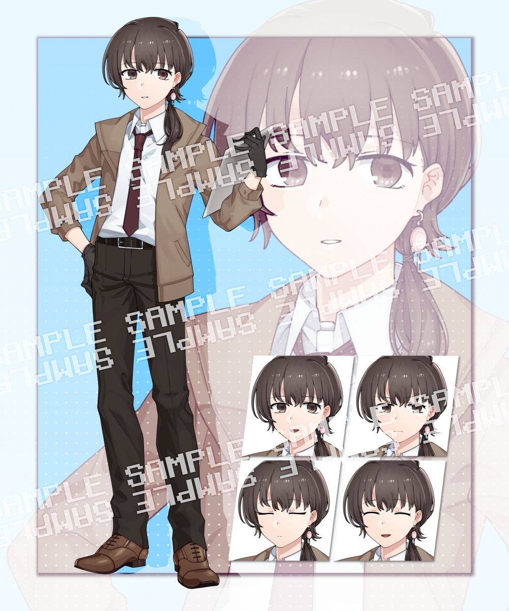 TRPG等向けキャラクター立ち絵イラスト描きます 短納期可！表情差分に自信ありです イメージ6