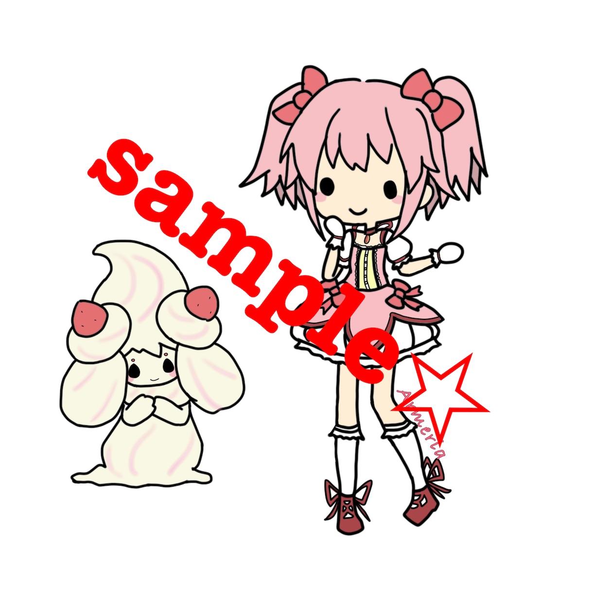 プロフ画用、イラスト作成します SNS等で使用できるようなイラストを作成致します イメージ2