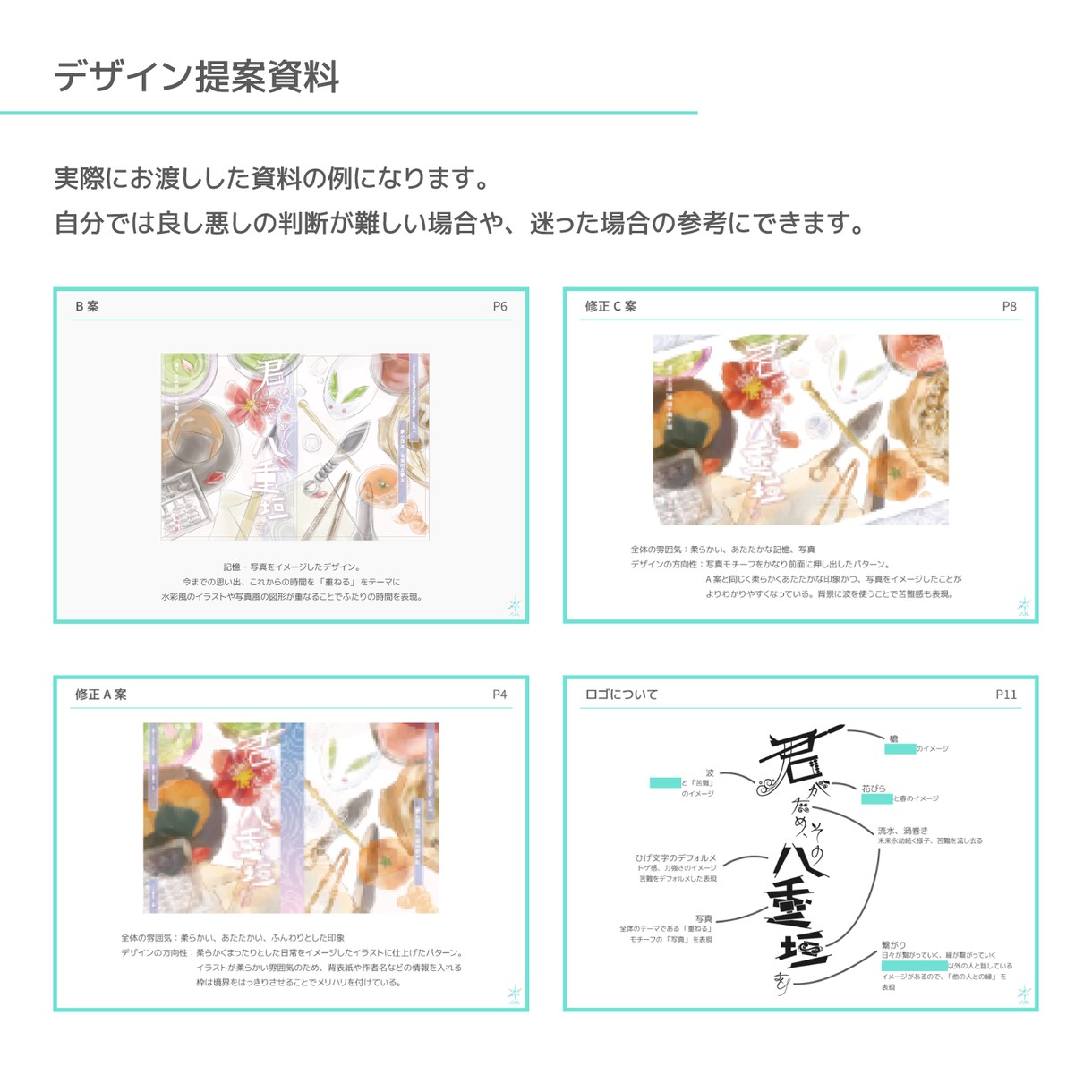 表紙から奥付まで！同人小説のデザイン承ります 本文の執筆以外したくない方へ、入稿データ全ておまかせ！ イメージ7