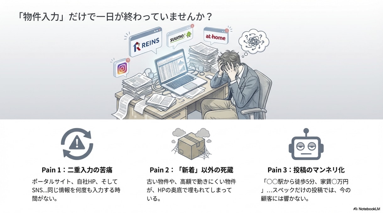 不動産特化｜物件情報をAIが自動でX拡散します 【不動産・店舗向け】WordPressとX連携自動化システム イメージ2