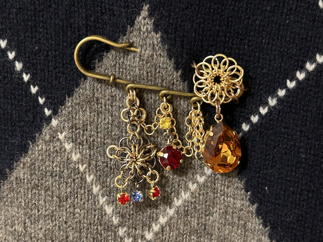 あなただけのブローチを作成いたします オリジナルブローチでオシャレに！ イメージ2