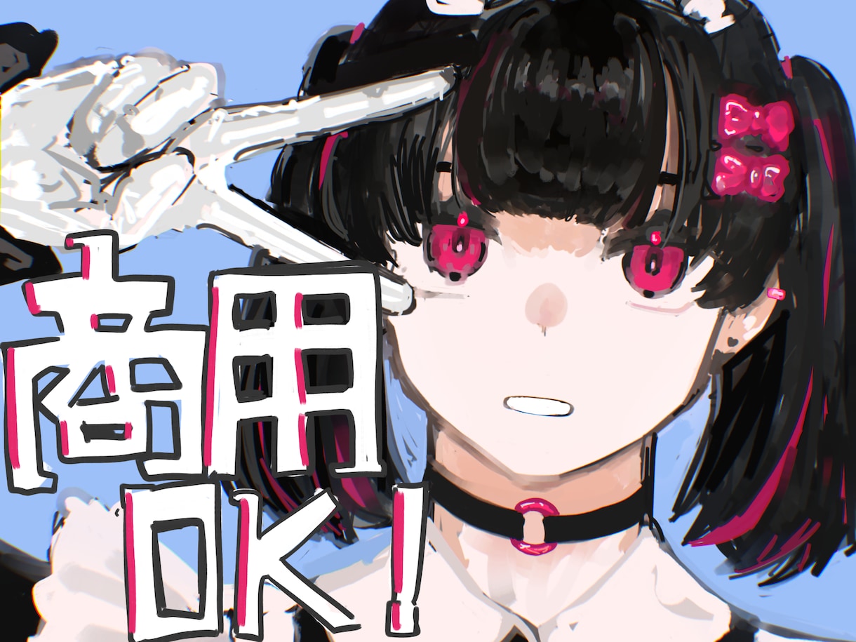限定1枠◎かわいい絵柄でアイコン製作いたします 透明感のあるアイコンを、お手頃に提供します！ イメージ2