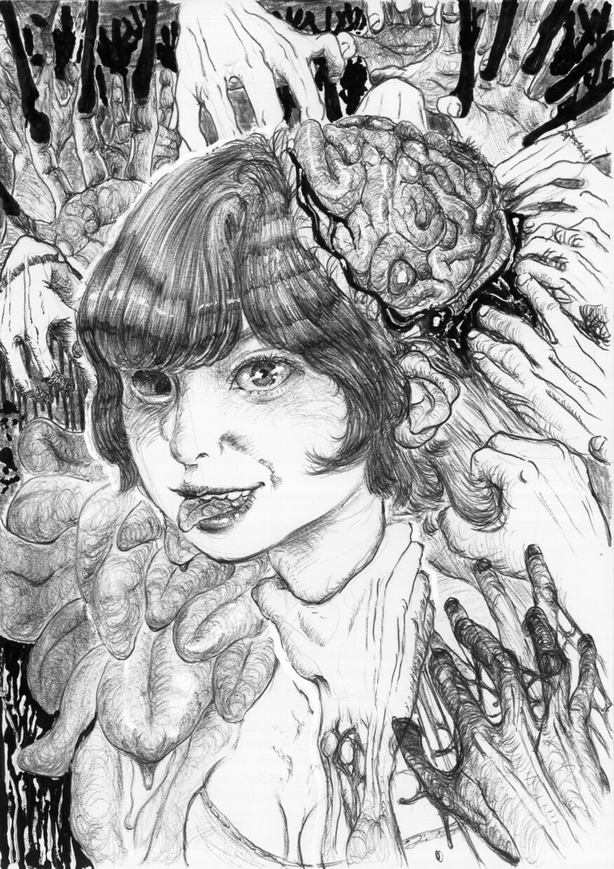 ペン、鉛筆、筆ペンで→似顔絵描きます ★インテリアで〝お気に入りの有名人〟を傍においてはいかが？ イメージ3