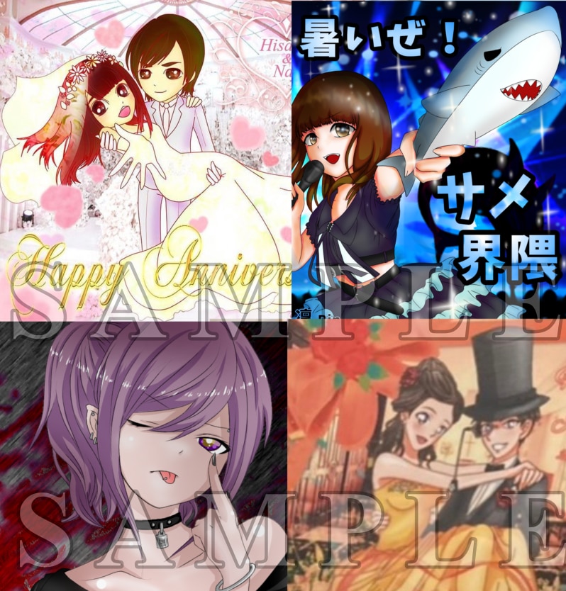 修正無料！即納！ちびキャラ&等身イラスト描きます アイコン等かわいいちび&等身キャラクターをお描きします イメージ8