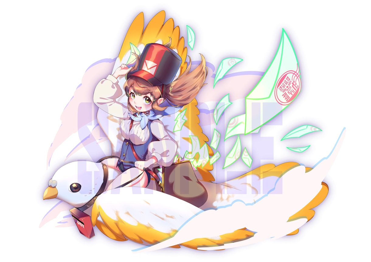 キャラクターイラスト制作します キャラクターデザイン、動画用・配信用キャラクターイラスト イメージ3