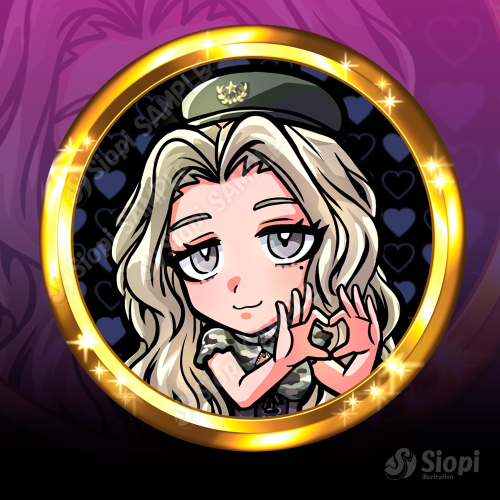 似顔絵をイイ感じにデフォルメキャラクターにします SNSアイコンや配信サムネに映えるイラストを作成します♪ イメージ2