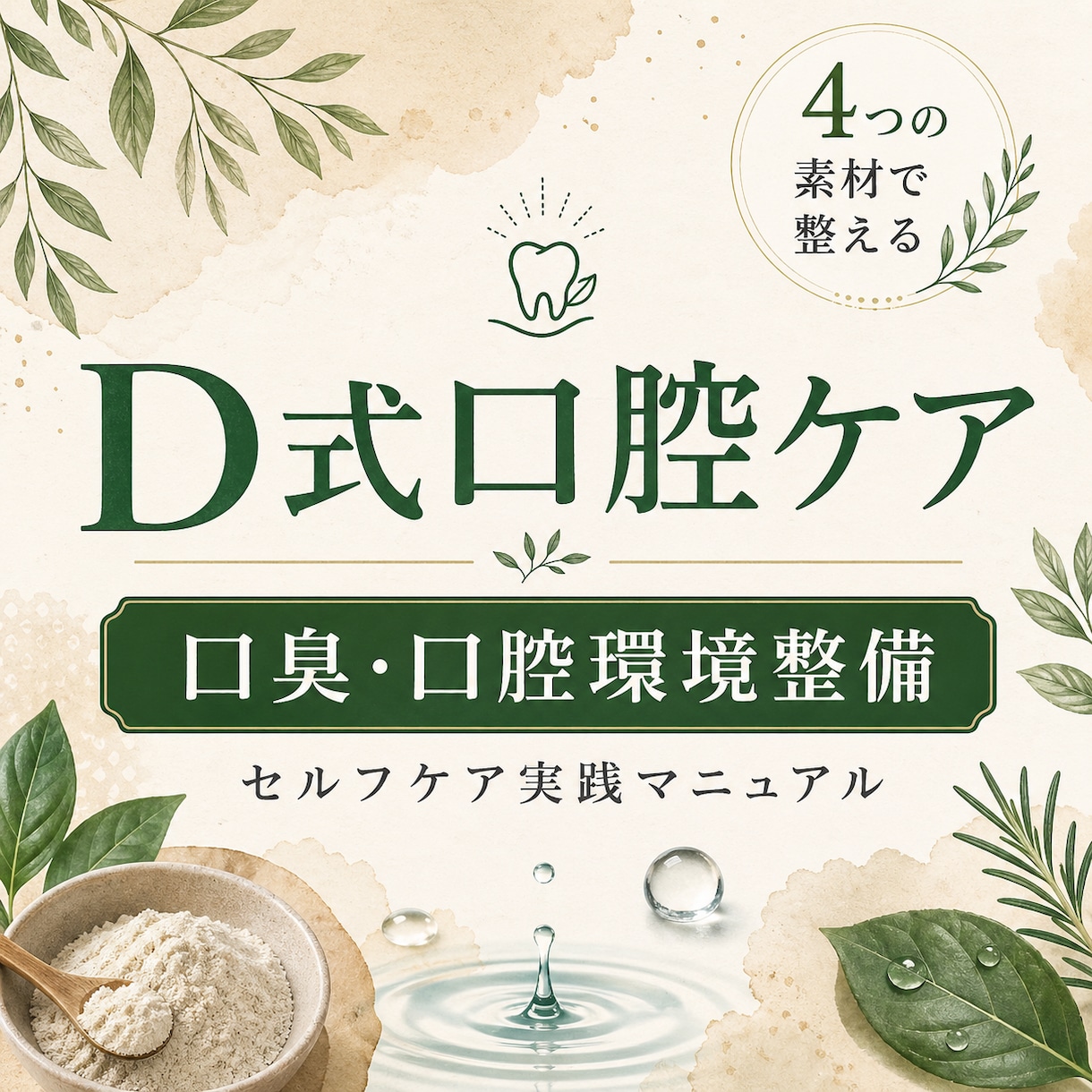 お手軽完全克服！【口臭・口腔環境】整備法を教えます 安価な素材で出来る「口腔環境整備マニュアル」食事指導付き イメージ6
