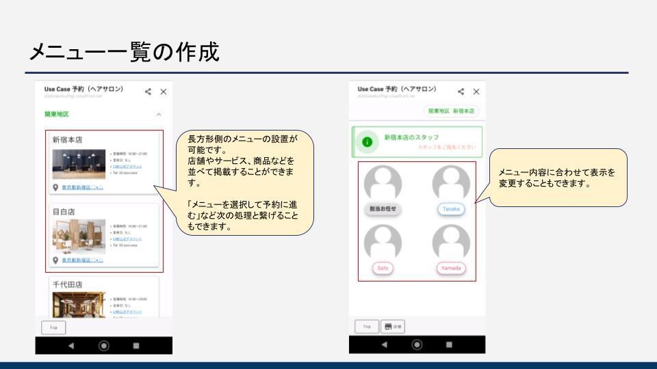 LINEと連携した簡単アプリを制作します マーケ/業務効率化｜LINE公式アカウントをアップグレード イメージ4