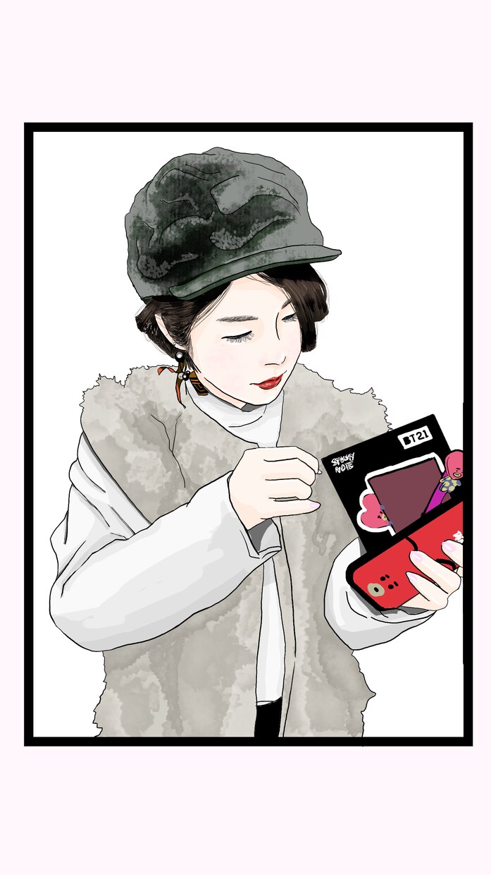 似顔絵！写真からイラストにします SNSアイコンやインスタにどうぞ イメージ6