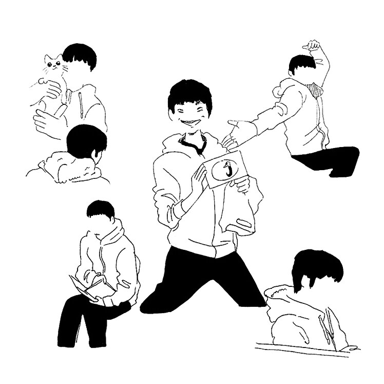 シンプルで使いやすいイラストお描きします SNSアイコン用、名刺、挿絵など用途に応じてお描きします イメージ7