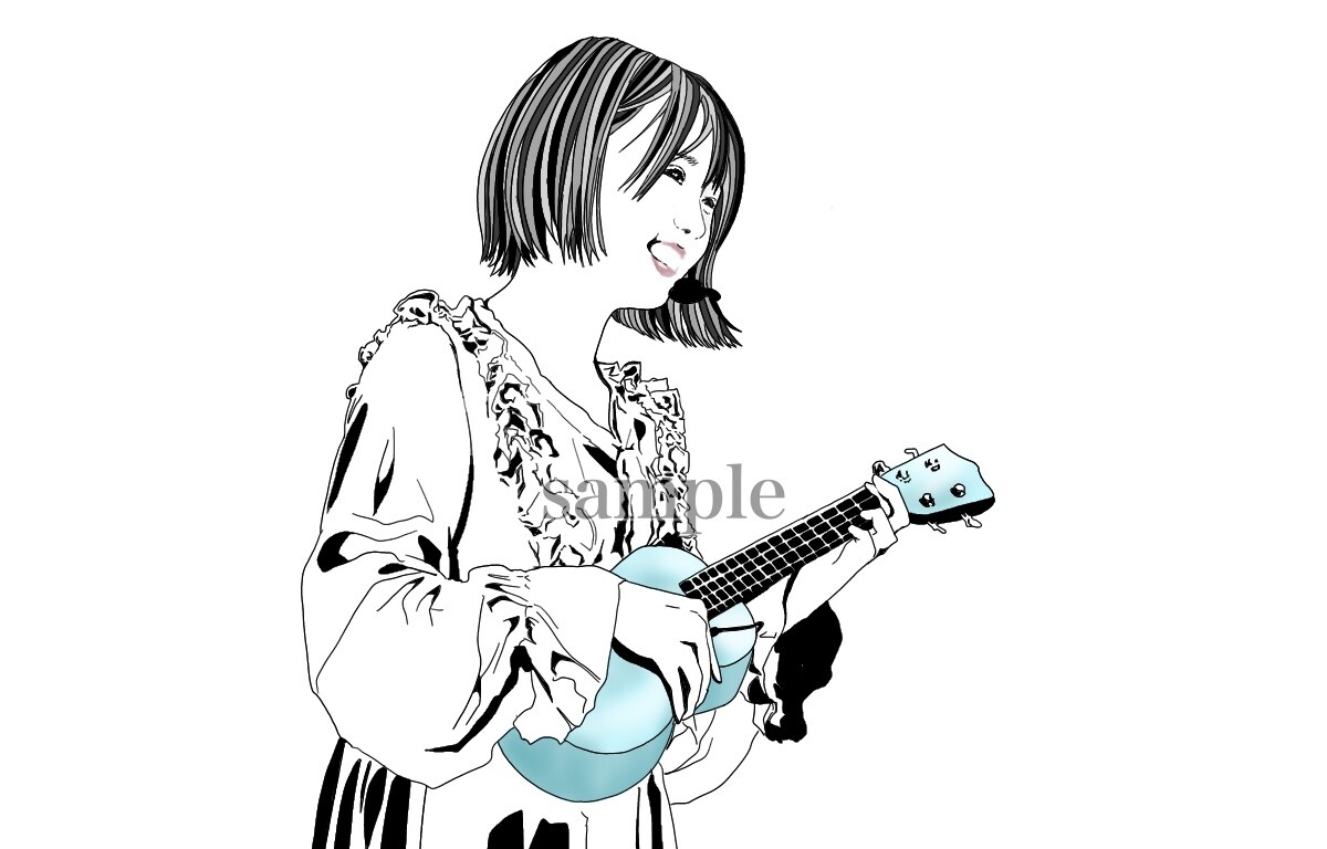 ワントーン・シルエット風イラスト描きます かっこいいイラストをお探しのあなたに！ イメージ9