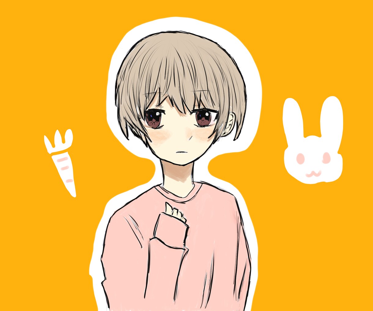 SNSなどのイラストアイコン作成させて頂きます 男女問わずイラストアイコン描かせて頂きます！ イメージ3