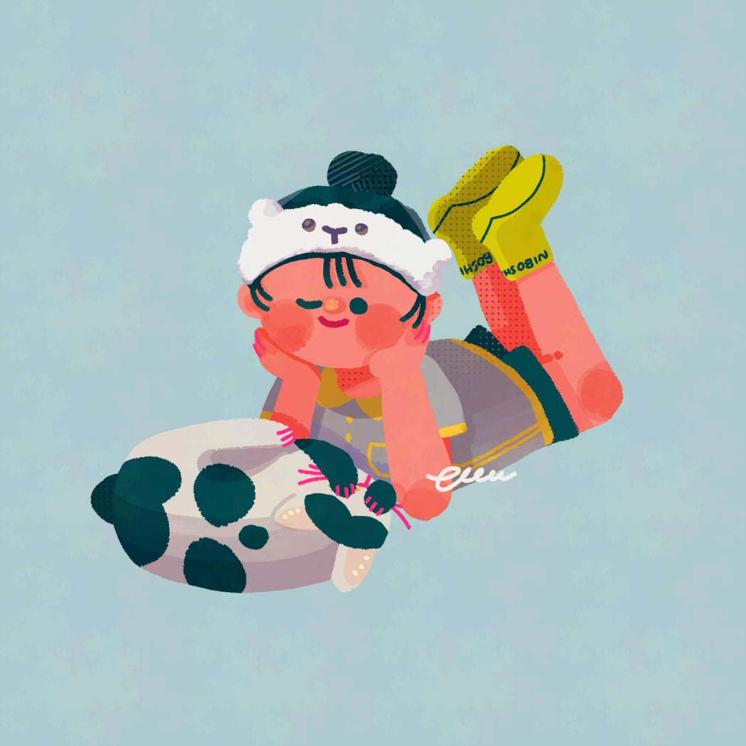 絵本調のゆるいイラストを描きます 主線なしのあったかわいいイラストをお届けします イメージ2