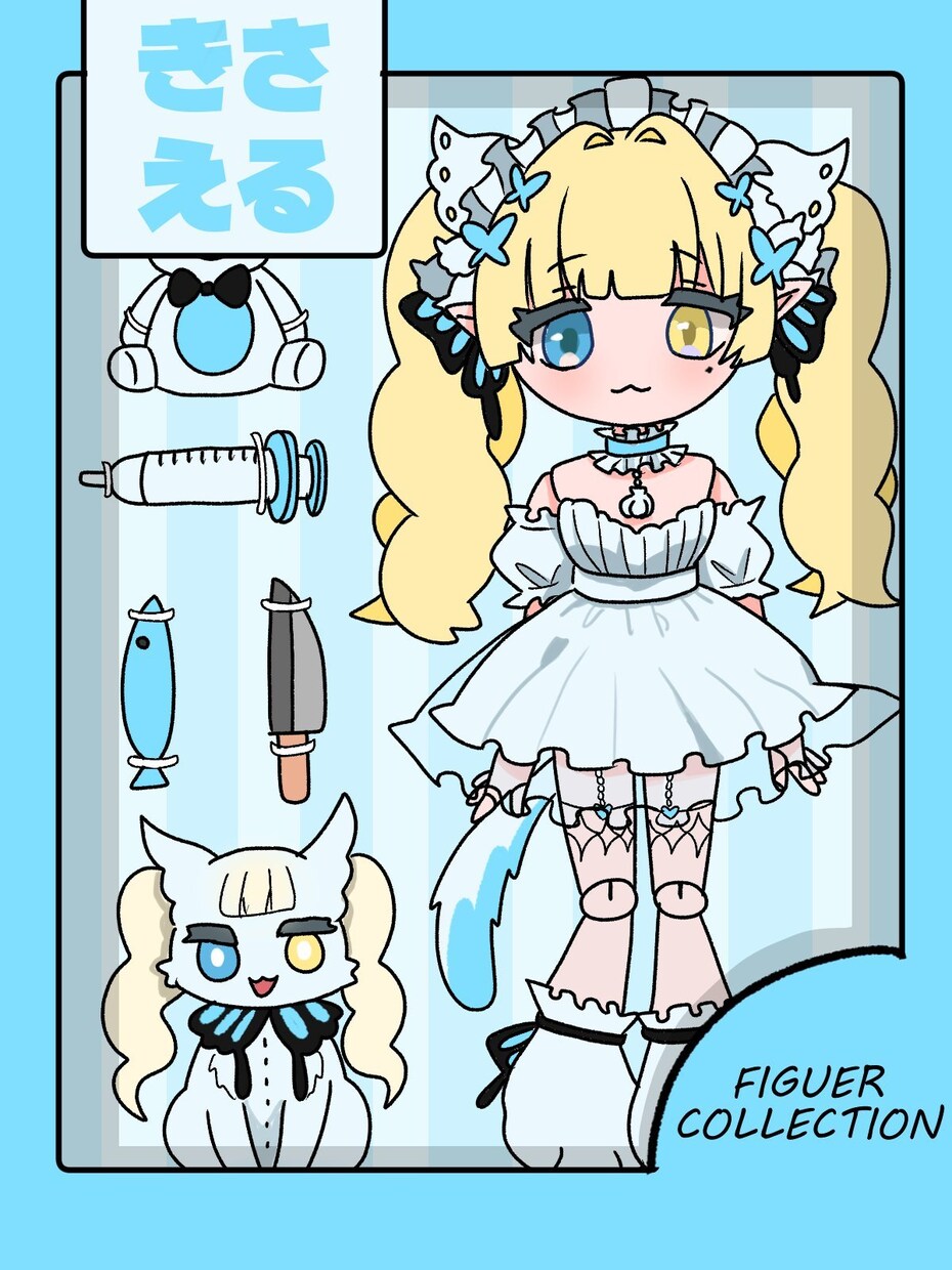 フィギュア化3頭身描きます かわいい、グッズにもおすすめです イメージ1