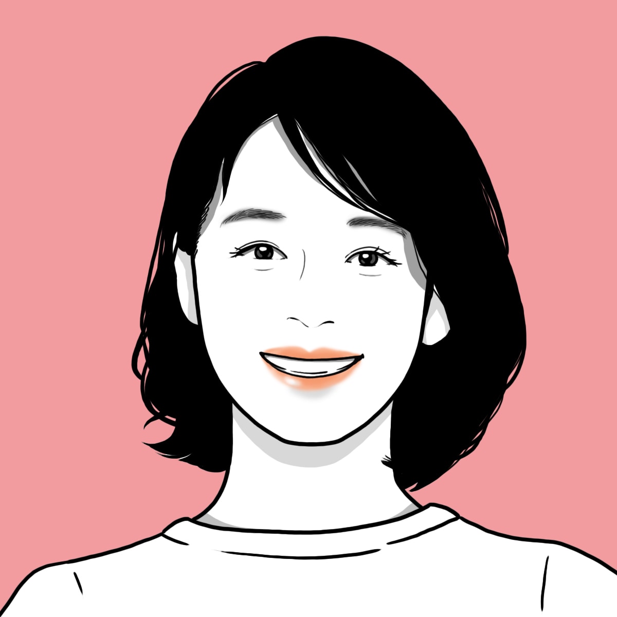 お写真を元に人物イラスト制作始めます SNSのアイコンや、お仕事ツールに最適です。 イメージ1