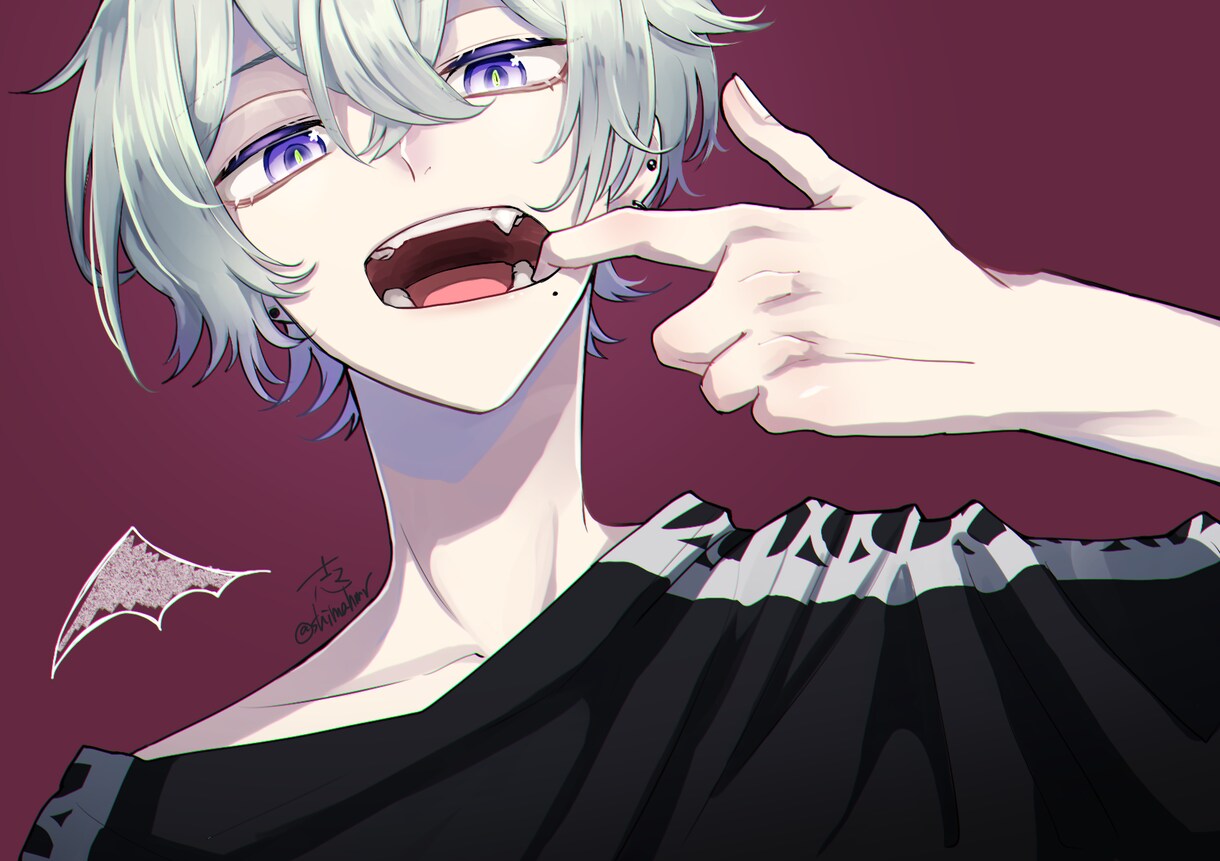 オリジナルのアイコン・ヘッダー描きます 目力ある可愛いイラスト描きます！ イメージ2