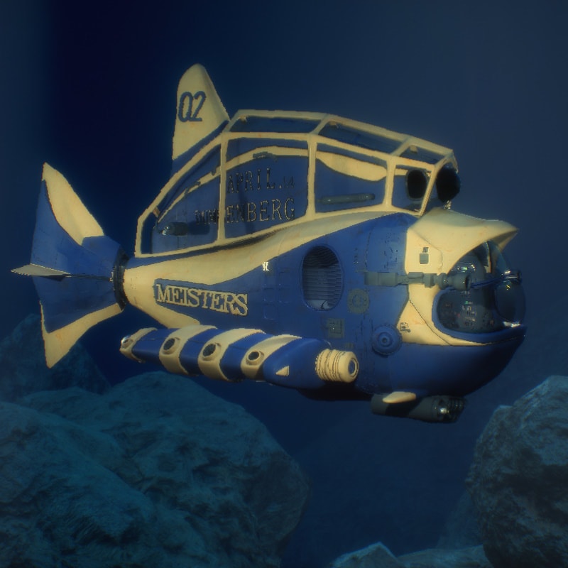 3DCGでオリジナルメカを作ります ゲームデザイナーが、動く3DCGを製作します イメージ2