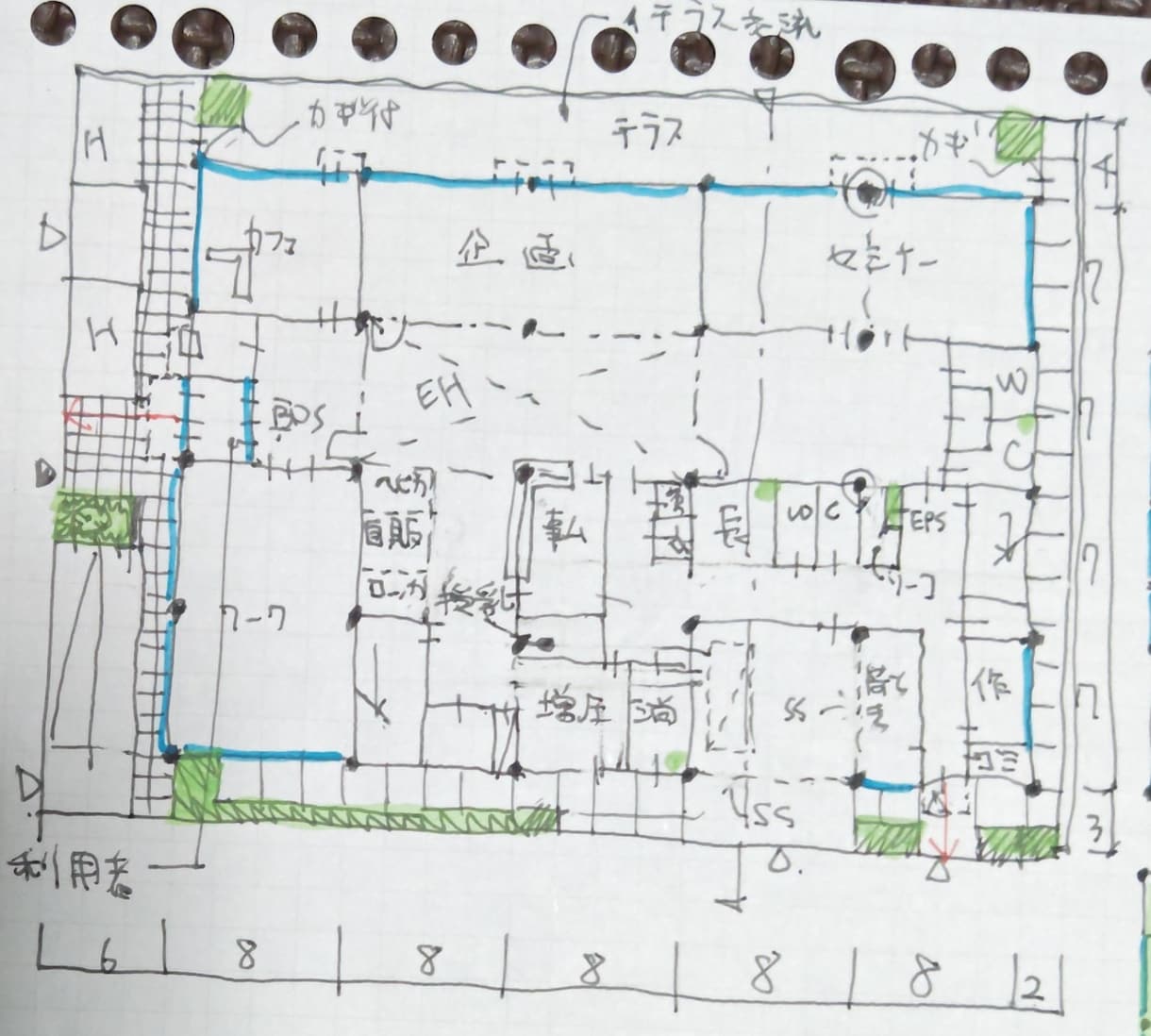 一級建築士設計製図の課題文とエスキスを添削します 独学者向け！角番合格者がミスらない設計製図試験合格術を伝授！ イメージ3