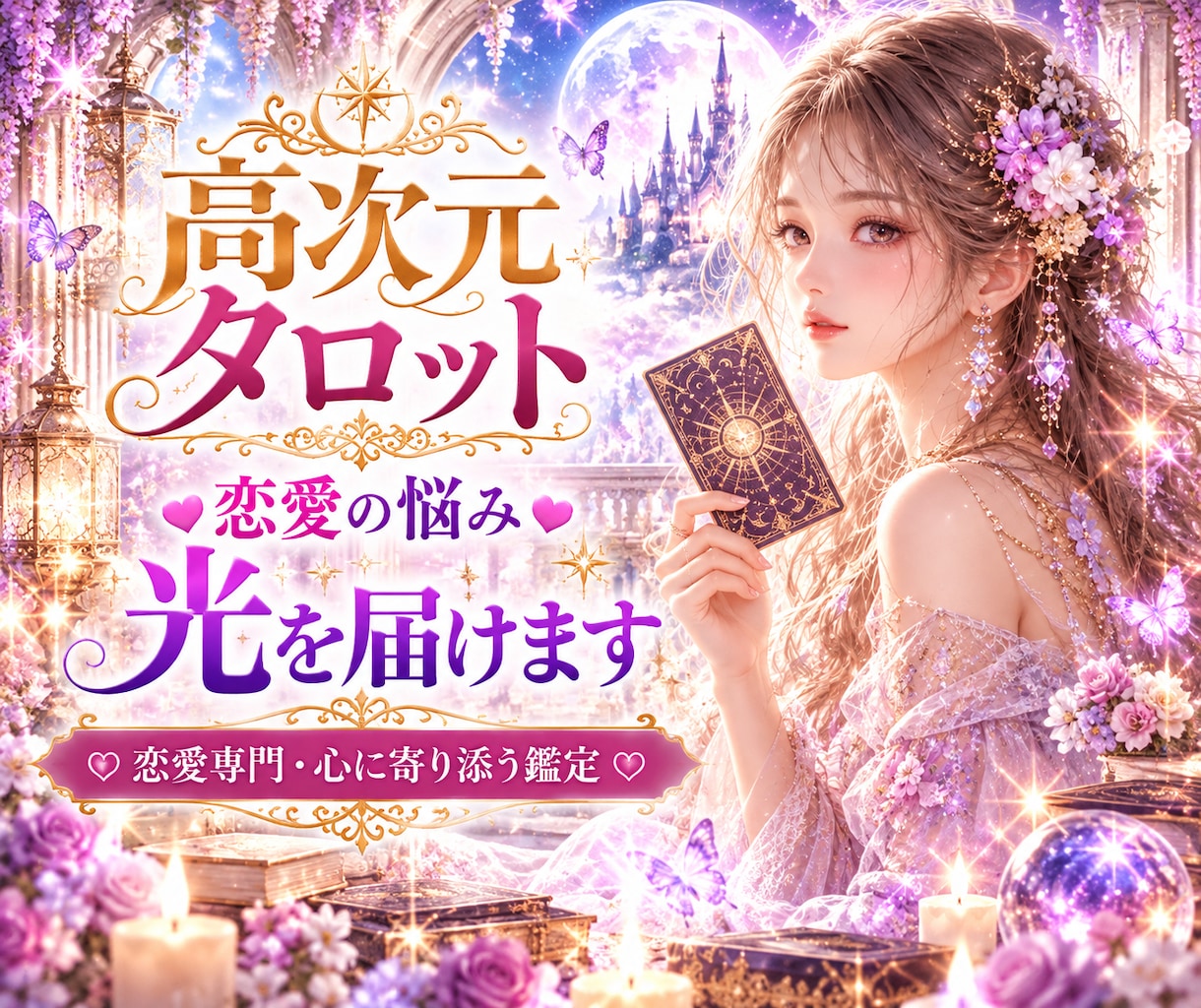 あなたが好きな人との未来をチャネリング鑑定します 出会い、片想い、複雑愛、同性愛、復縁 年の差 イメージ1