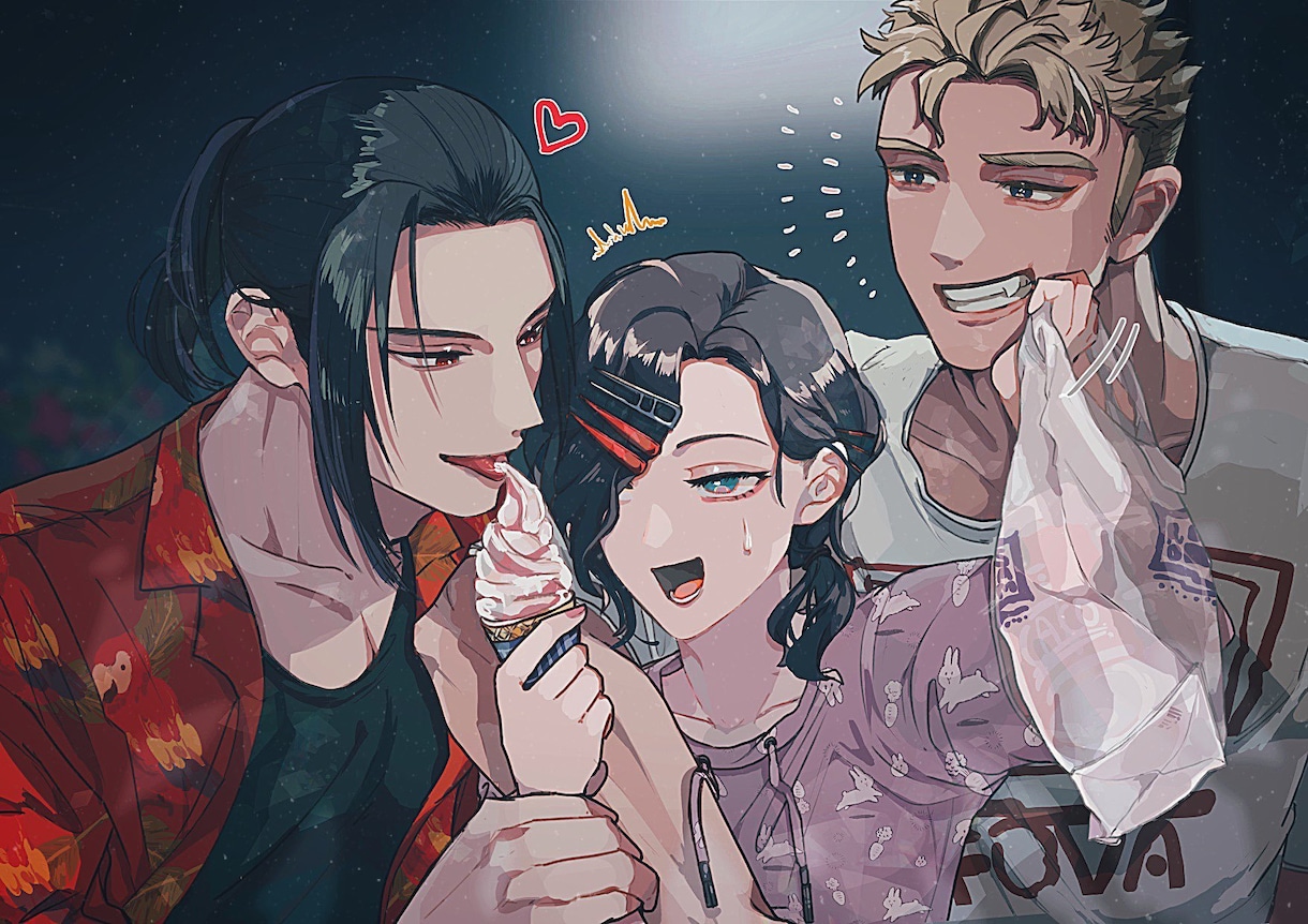 Twitterアイコン、ヘッダー、待ち受け描きます あなた好みの顔の男性、女の子描きます！！ イメージ6