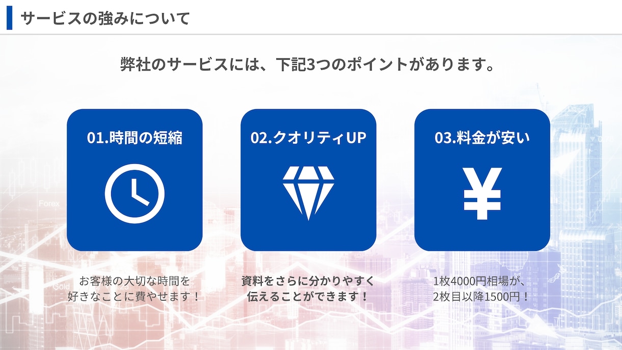 安い！Canva対応！伝わるパワポ作成します 1,500円/枚！3枚から対応！元教員がサポートします！ イメージ4