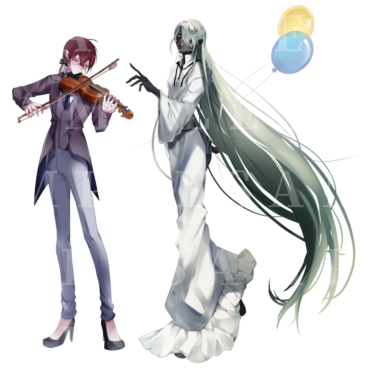 trpg/ゲーム/IRIAM用立ち絵製作致します 【最短3日納品】TRPGやゲーム、配信などにお使い頂けます イメージ4
