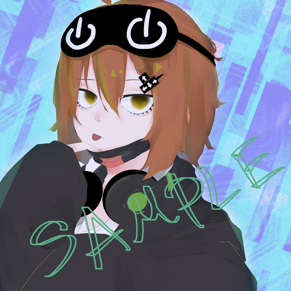 SNS用のアイコン､立ち絵､1枚絵描きますます お任せでキャラクターに合わせた絵柄塗りもできます。 イメージ3