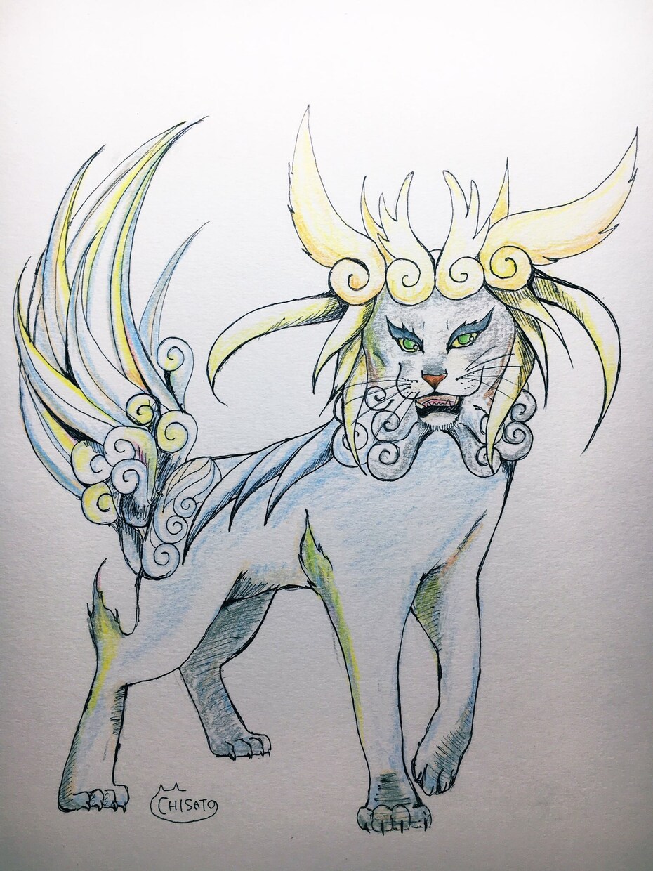 あなたのセルフイメージアニマルをお描きします あなたの心を支えていそうな動物や幻獣を表現いたします イメージ1