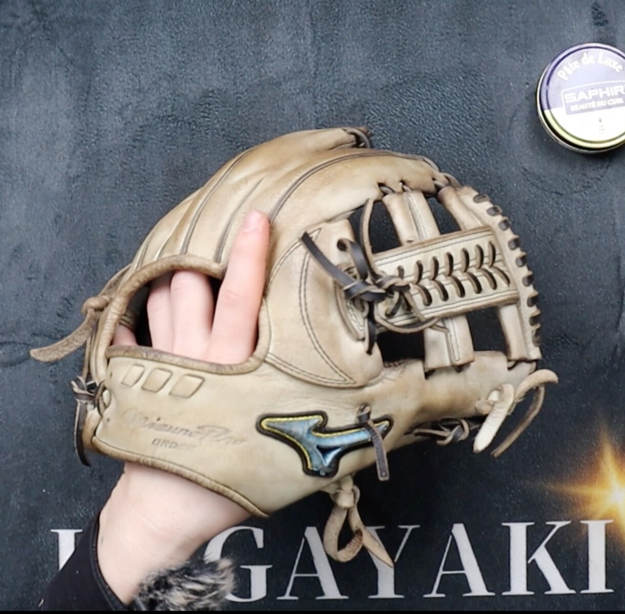 TikTok 2万人！　野球　グローブ　磨きます 愛着のあるグローブをピカピカに復活させます！ イメージ2