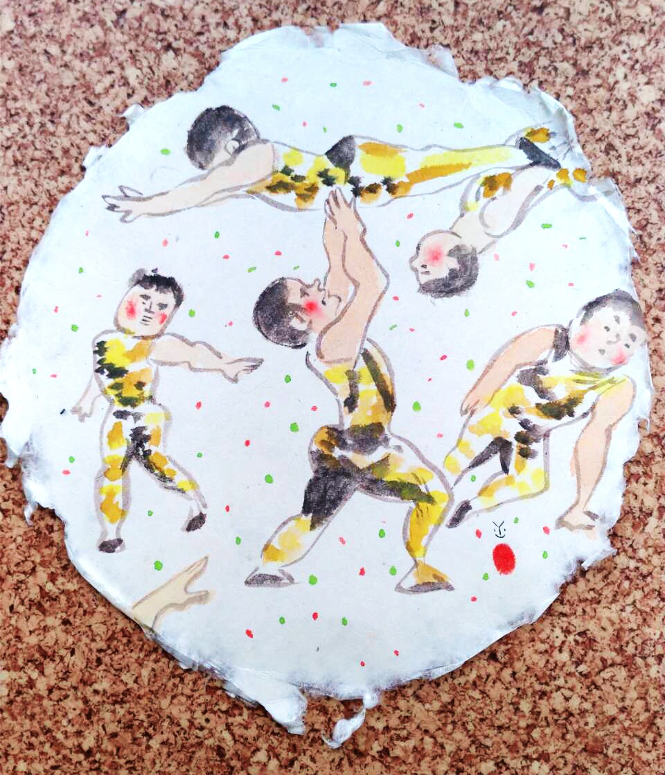ご希望の絵を手描きメインで制作いたします 手描きの良さを生かして優しいタッチに仕上げます。 イメージ1