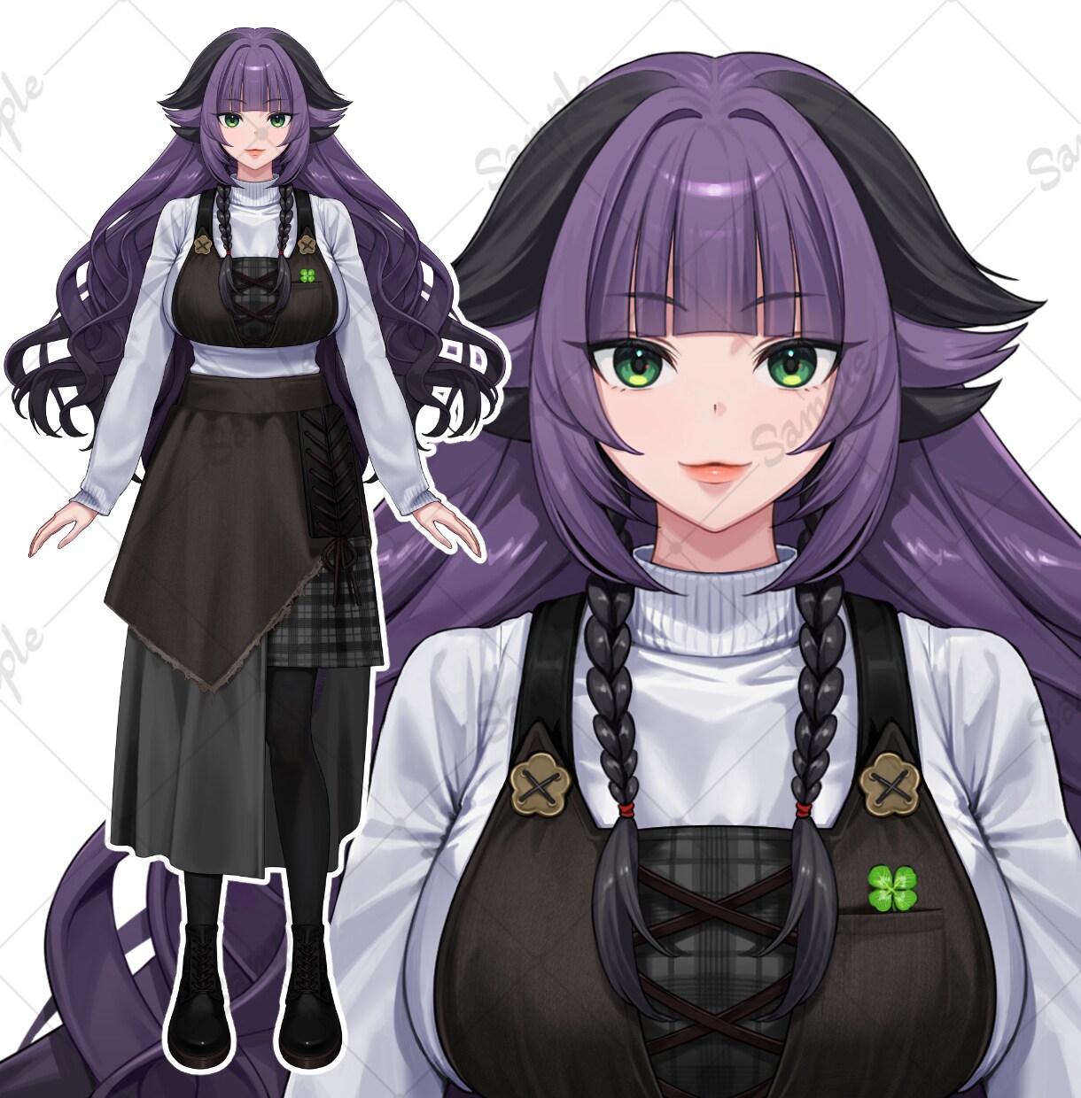 キャラクターイラスト全般制作いたします SNSアイコンから立ち絵、一枚絵まで幅広く対応いたします イメージ4