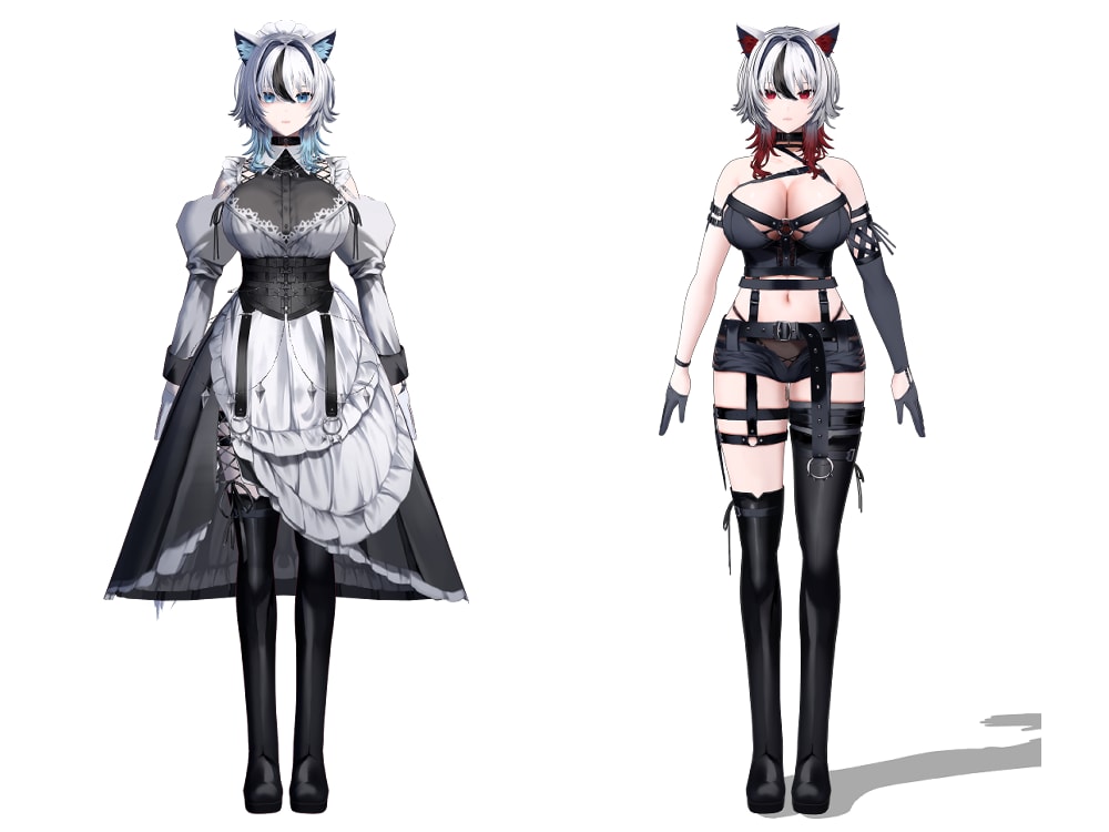 MMD対応可！Vroidで3Dモデルを制作します あなたのキャラクターを再現し動かします！ イメージ2