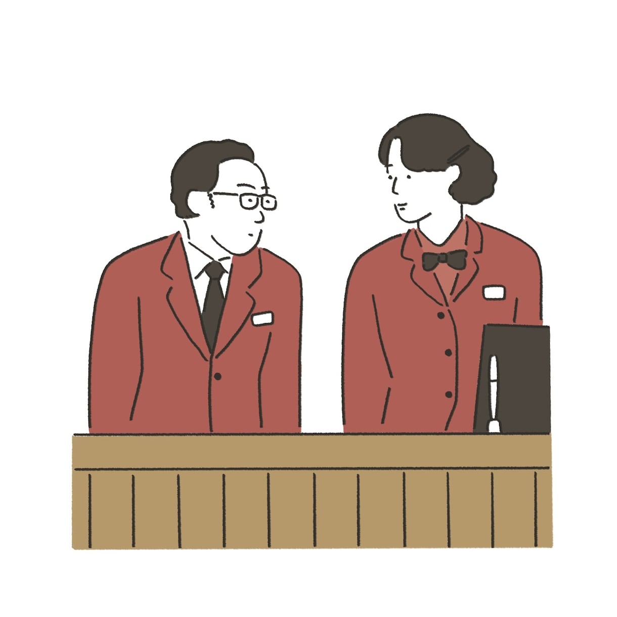商業利用OK！シンプル×ゆるふわな似顔絵を描きます 記念日や誕生日プレゼントに♪SNSのアイコンや名刺、挿絵に♪ イメージ3