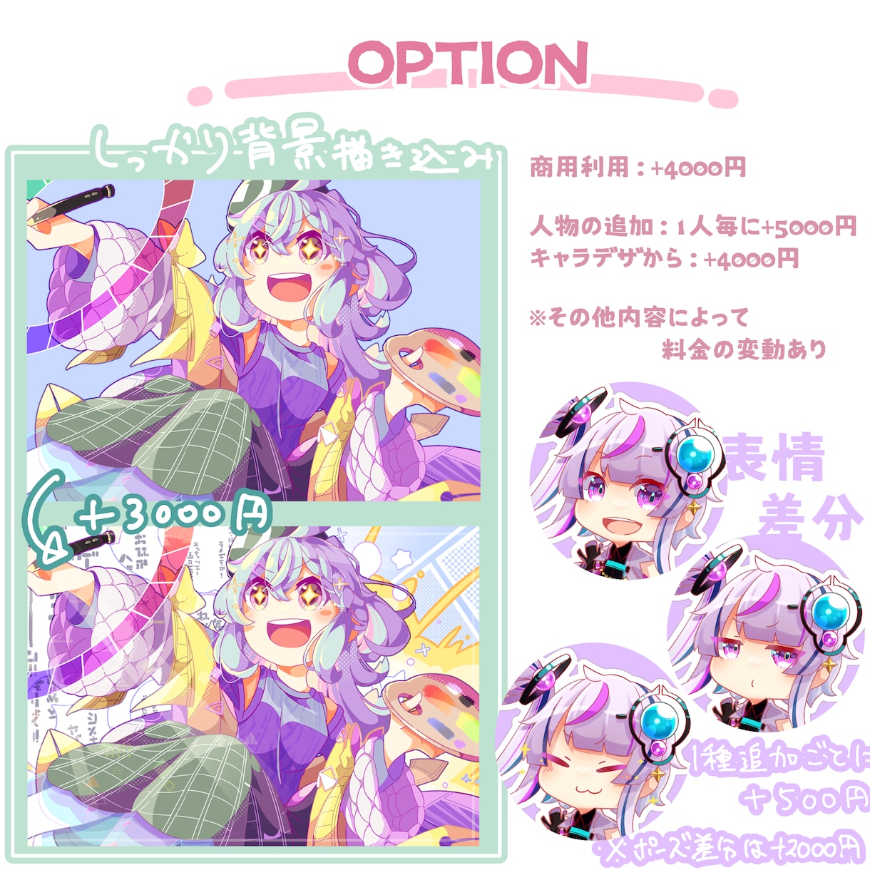 SNSアイコン、動画等に使えるイラストを制作します ポップで明るくて楽し〜いイラスト！！！描けます！！！ イメージ3
