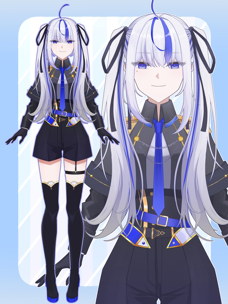 Vtuberのキャラデザ〜パーツ分けします あなたの"癖"を詰め込んだキャラお仕立てします！ イメージ1