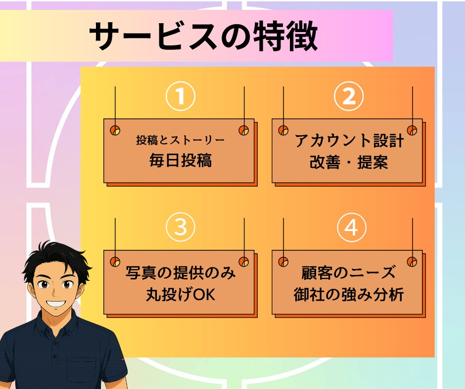 Instagram運用代行します フォロワーを増やすことは目的ではない、結果を残す運用代行です イメージ4