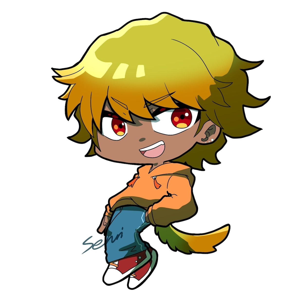 SDキャライラスト描きます 配信やSNSアイコンにおススメのシンプルSDイラスト！ イメージ3