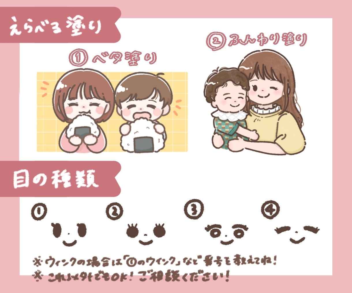ゆるかわいいイラスト描きます アイコンやプレゼント、グッズに！ イメージ2