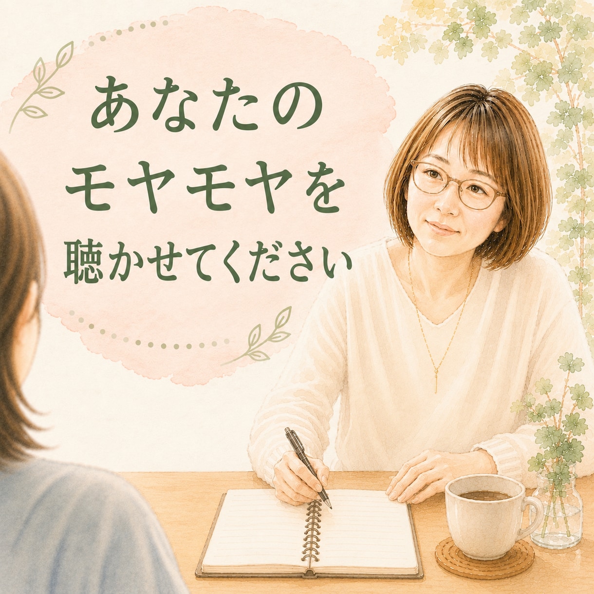 家庭やキャリアのモヤモヤを安心して話せます 国家資格保有｜子育て中｜傾聴重視 イメージ1