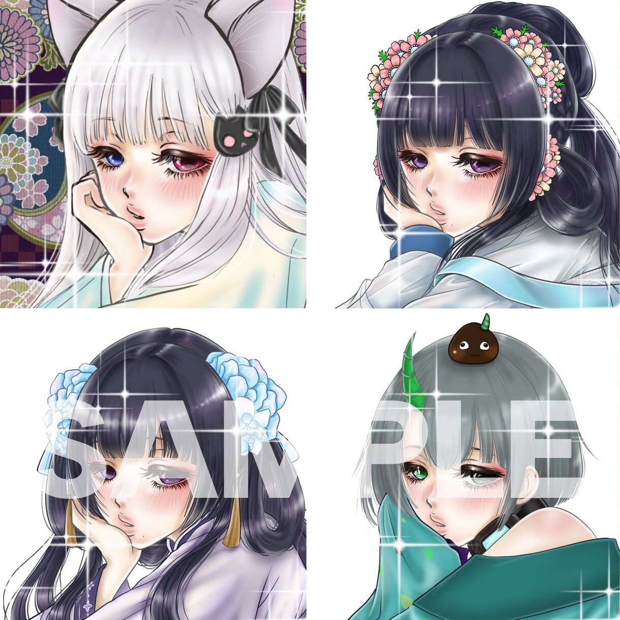 SNSアイコン描きます 御要望に合わせて色んなテイストで描きます イメージ7